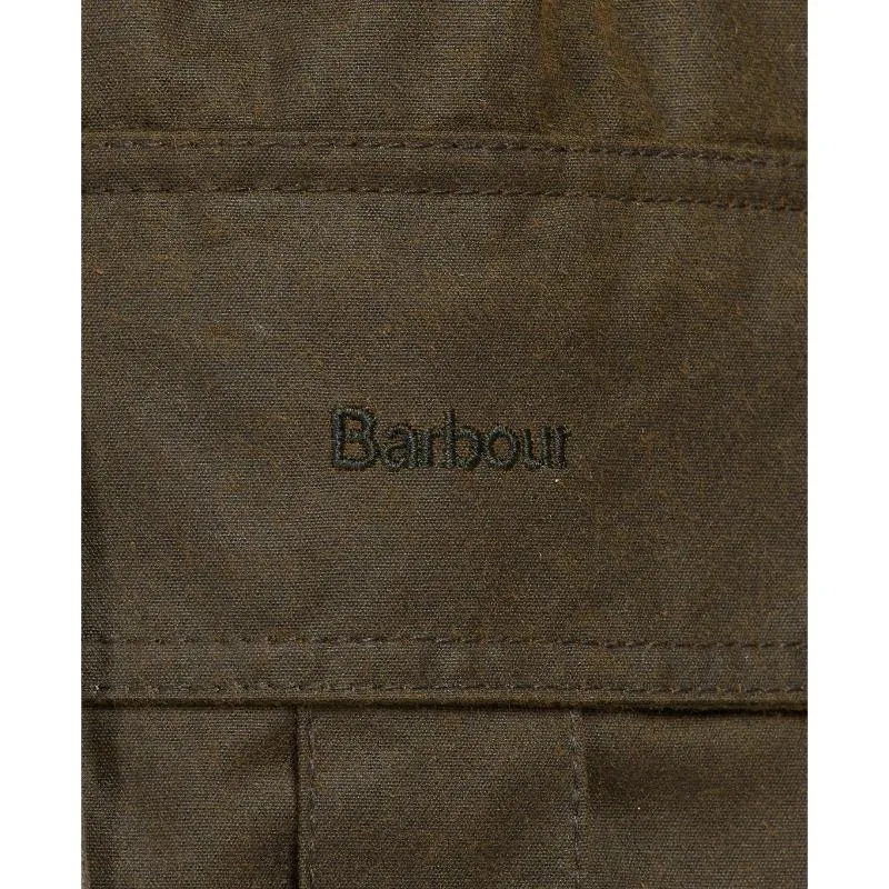 Barbour Hartwith Ladies Wax Parka Jacket - Olive/Classic