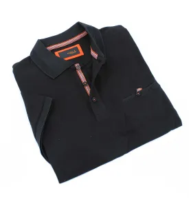 Black Pocket Polo