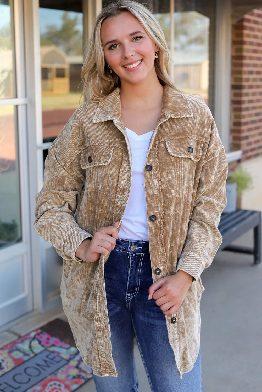 Bohemian Corduroy Jacket