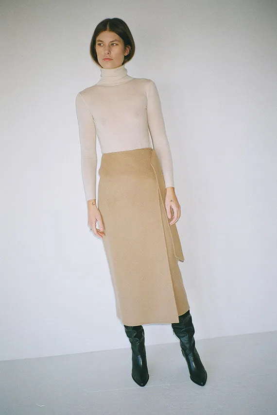 Camel Sontag Skirt