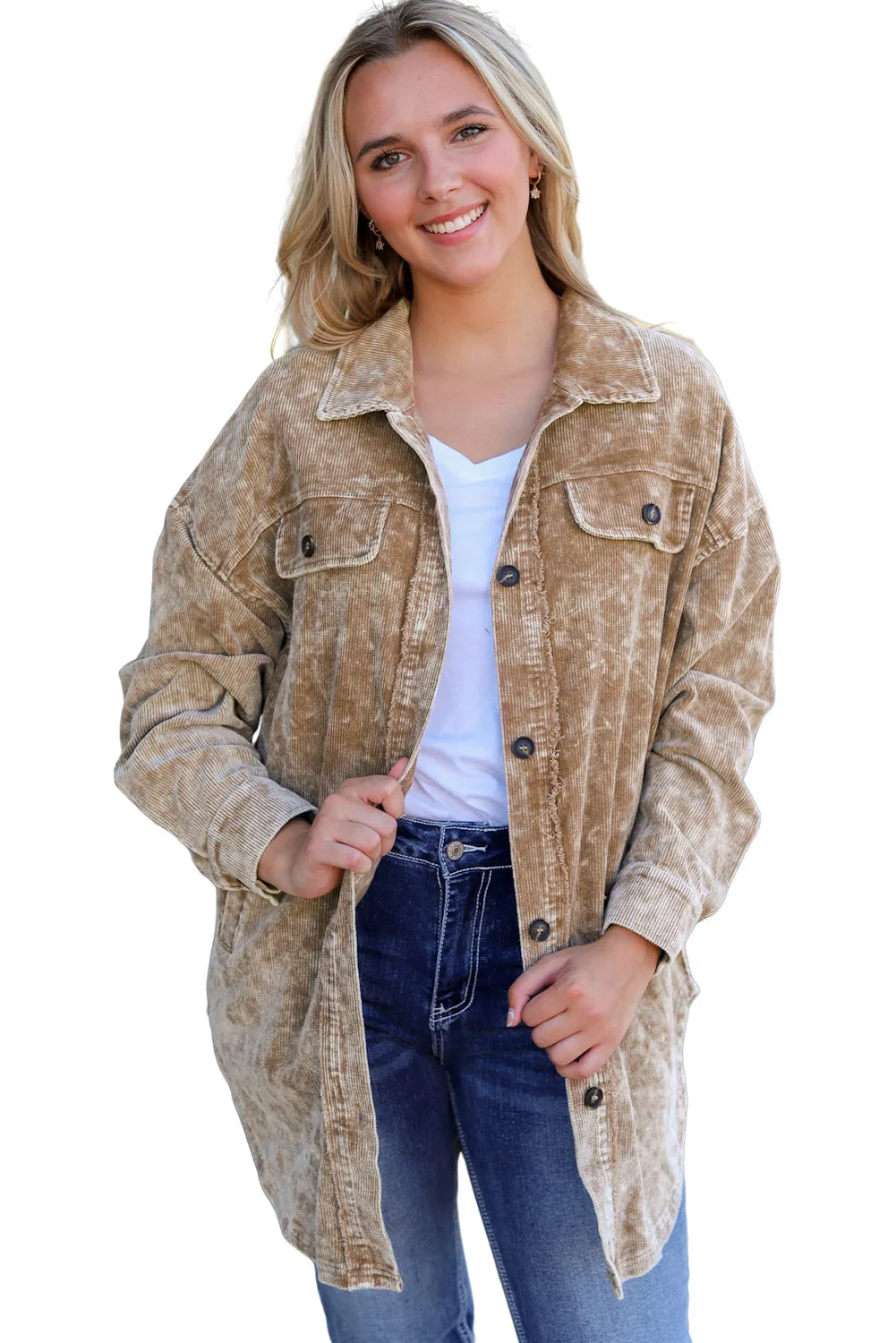 Casual Corduroy Jacket