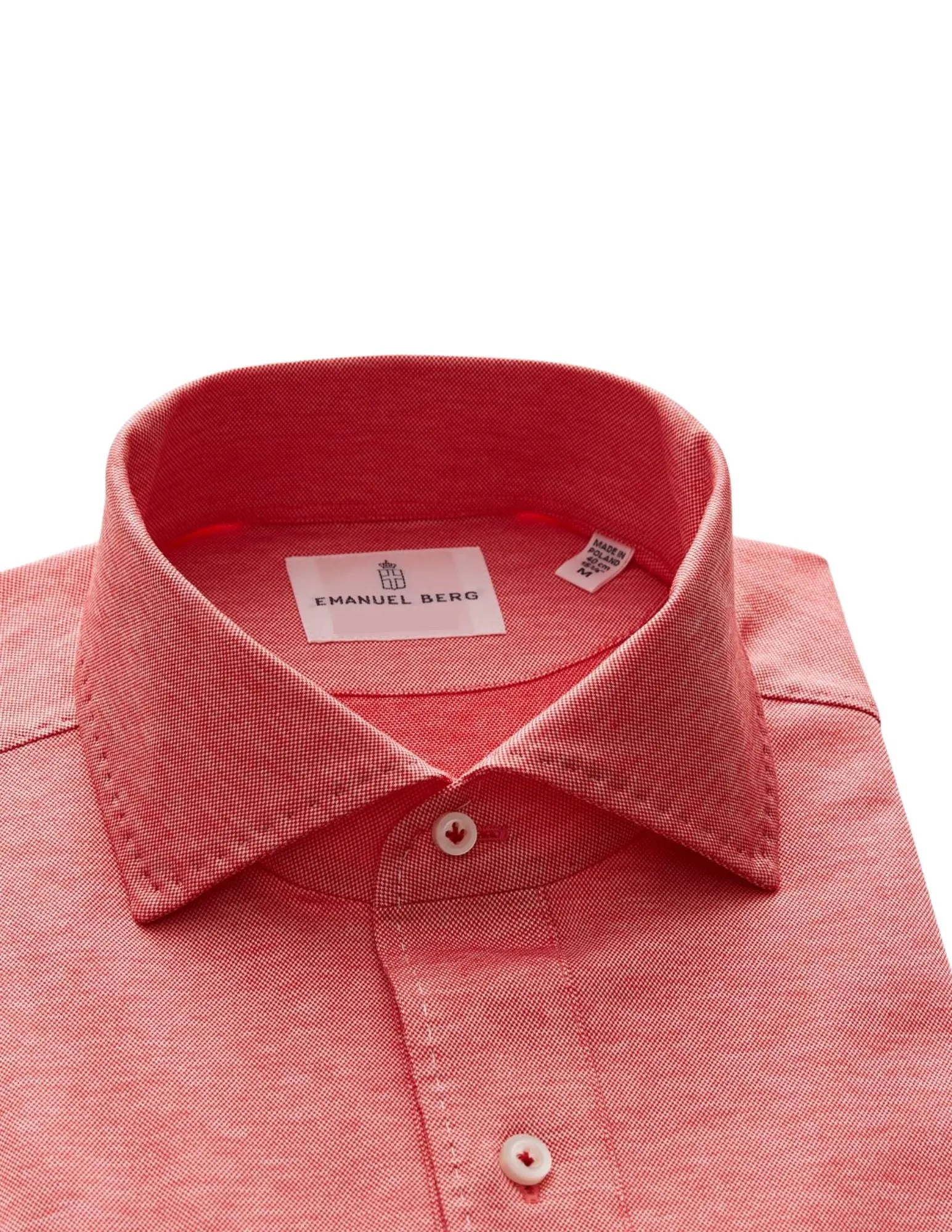 Cotton Jersey Polo | Red