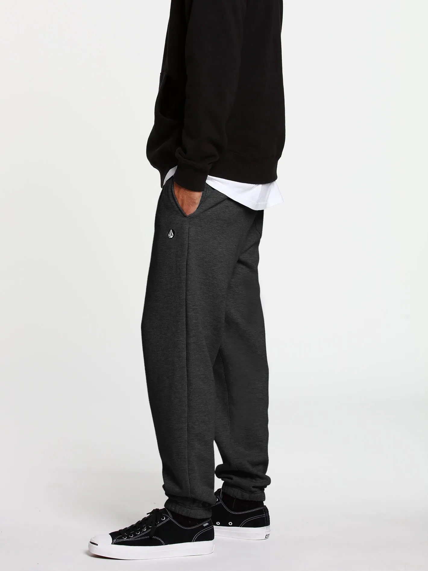 Foreman Fleece Pants - Sulfur Black