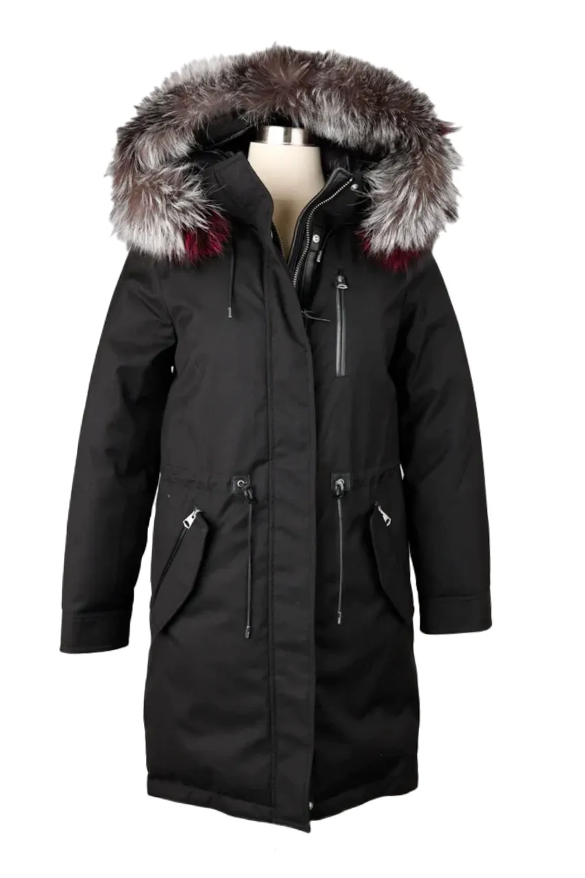 Fur Hooded Down Parka