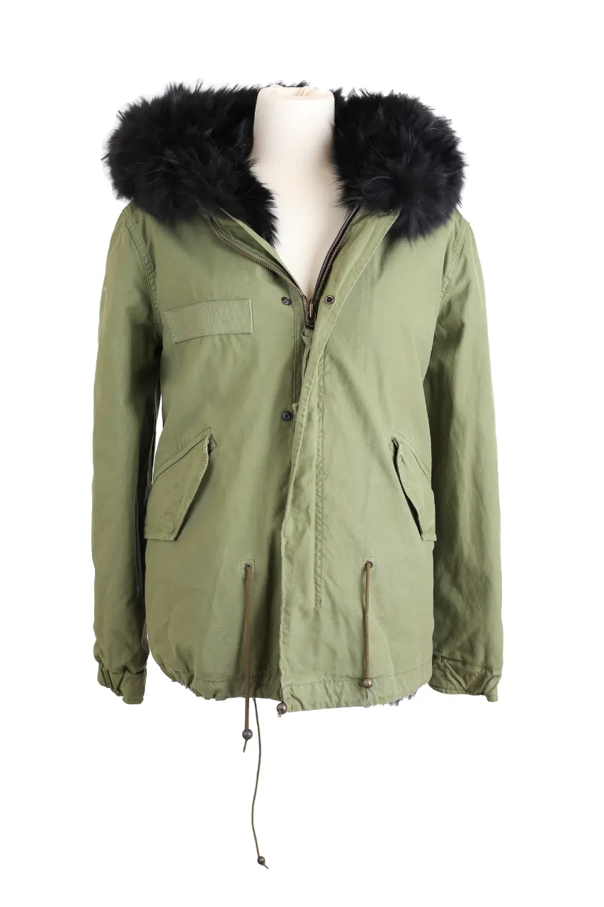 Fur Lined Parka Jacket