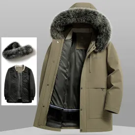 Jack Washington Removable Fur Parka Jacket