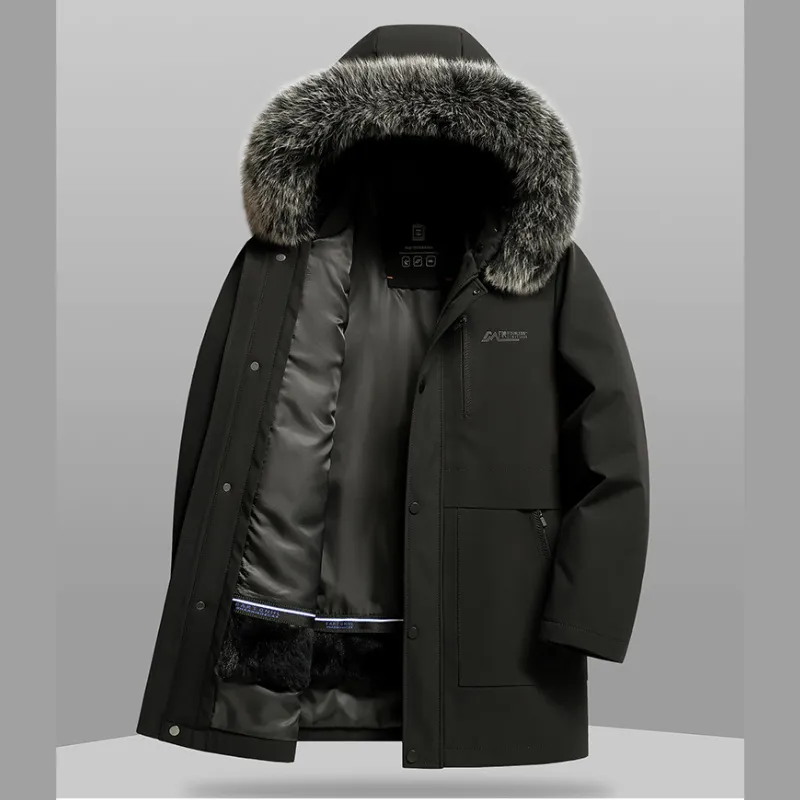 Jack Washington Removable Fur Parka Jacket