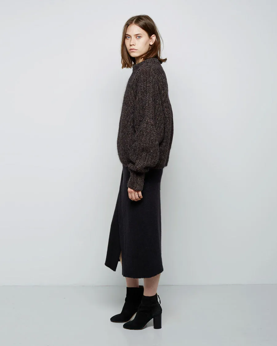 Kiara Wool Wrap Skirt