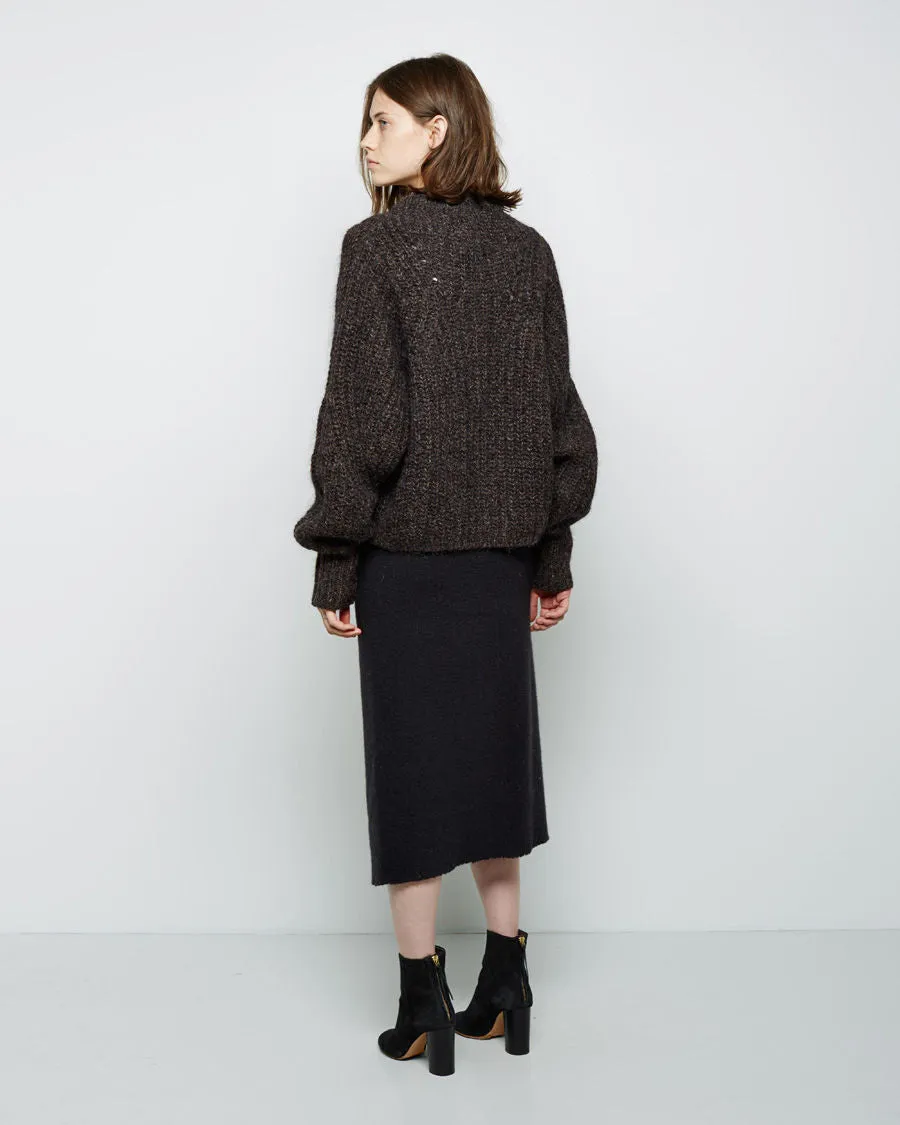 Kiara Wool Wrap Skirt