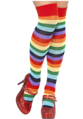 Knitted Clown Socks