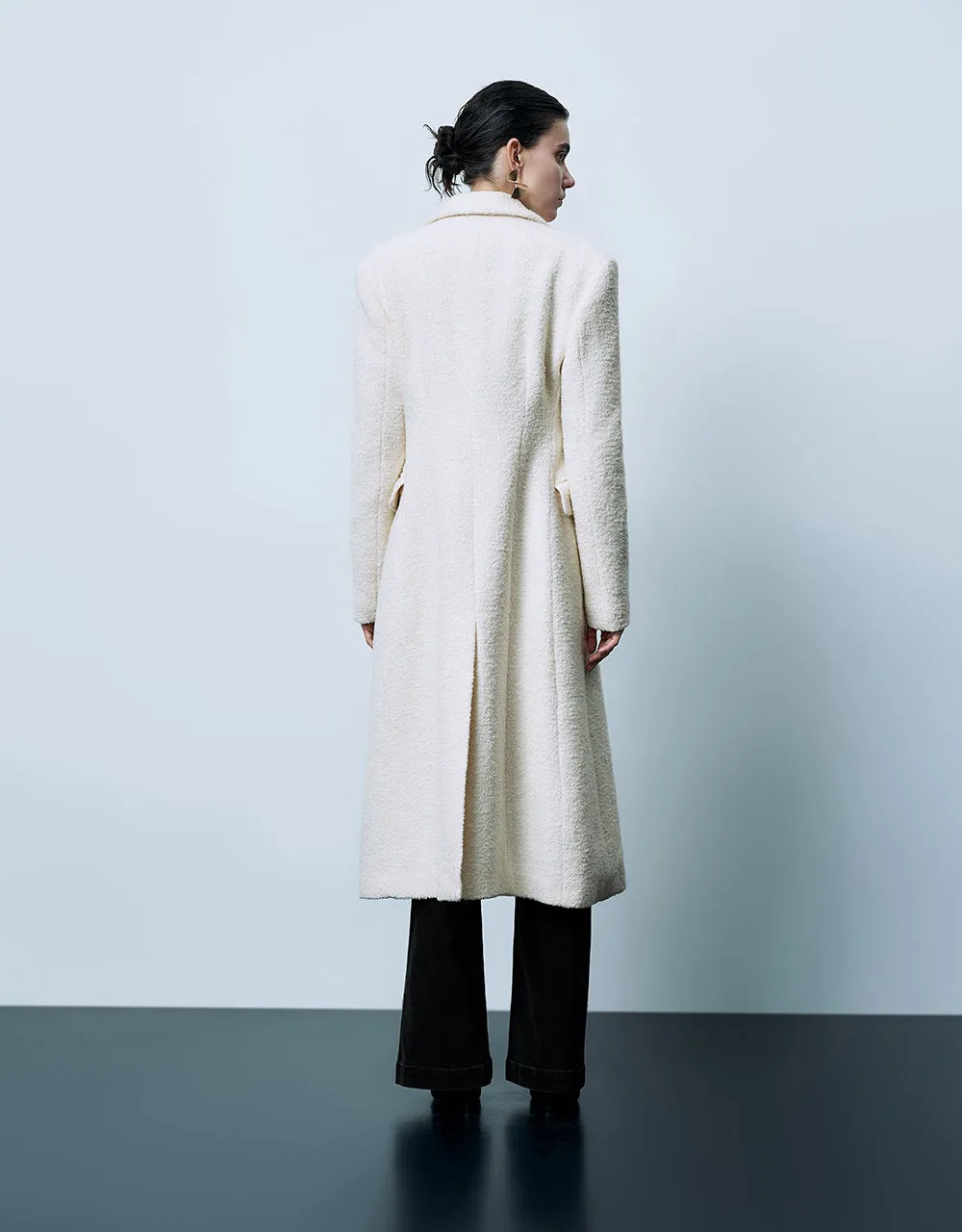 Longline Furry Skater Coat