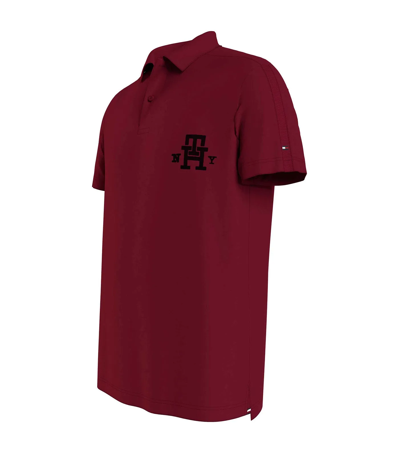 Men's Monogram Regular Fit Polo Rouge