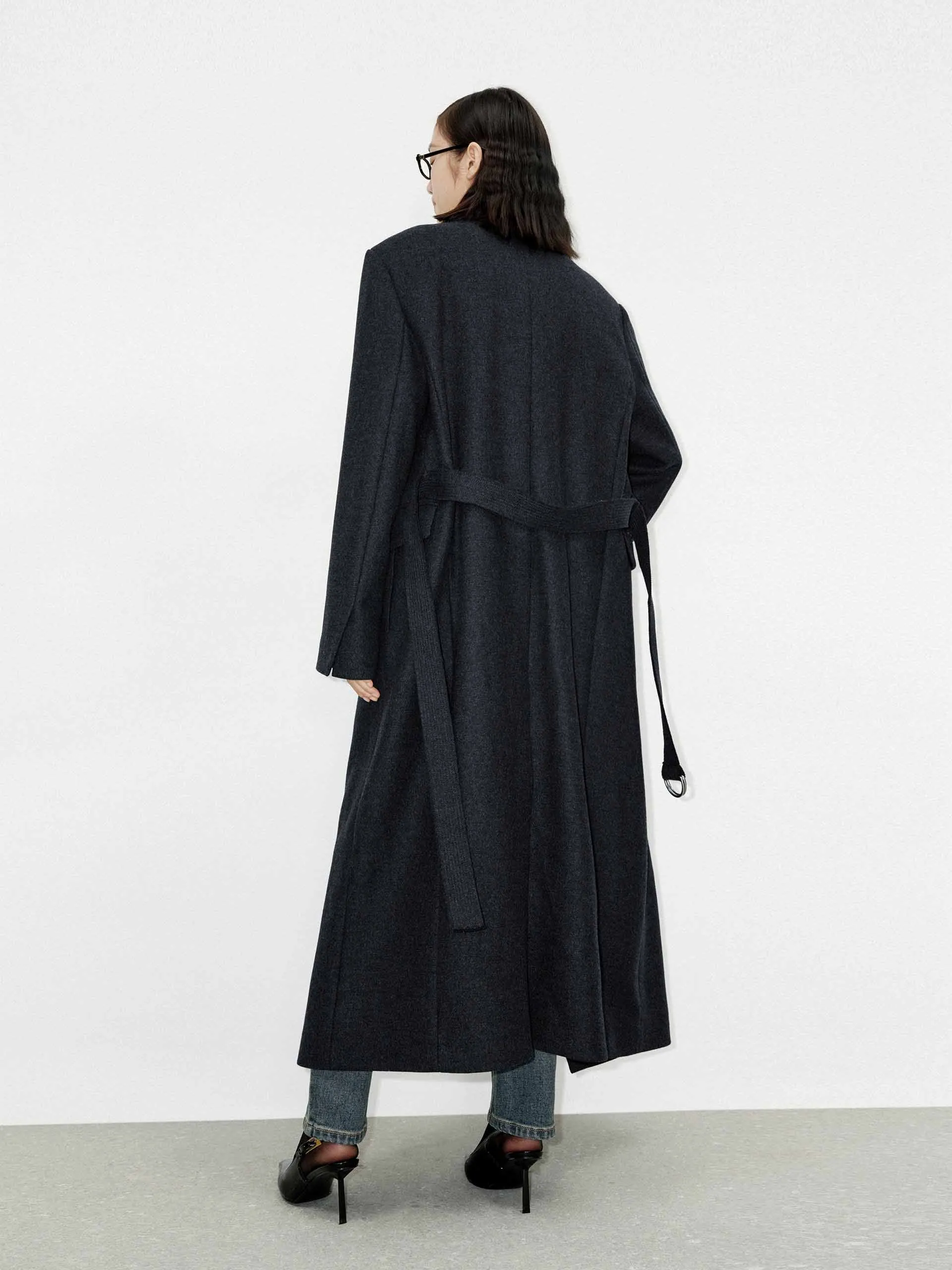 Merino Wool Long Coat