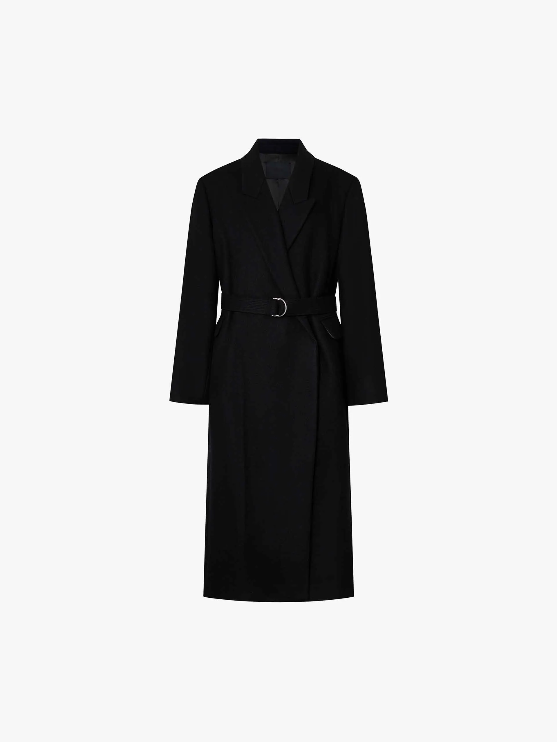 Merino Wool Long Coat