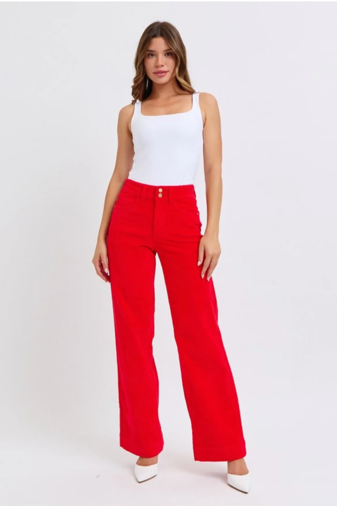 Molly{JB}Corduroy Wide Leg Trouser