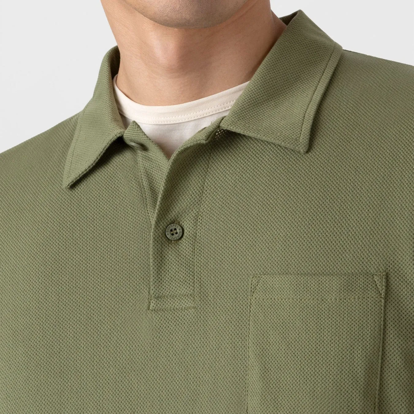 Moss Green Riviera Polo Shirt