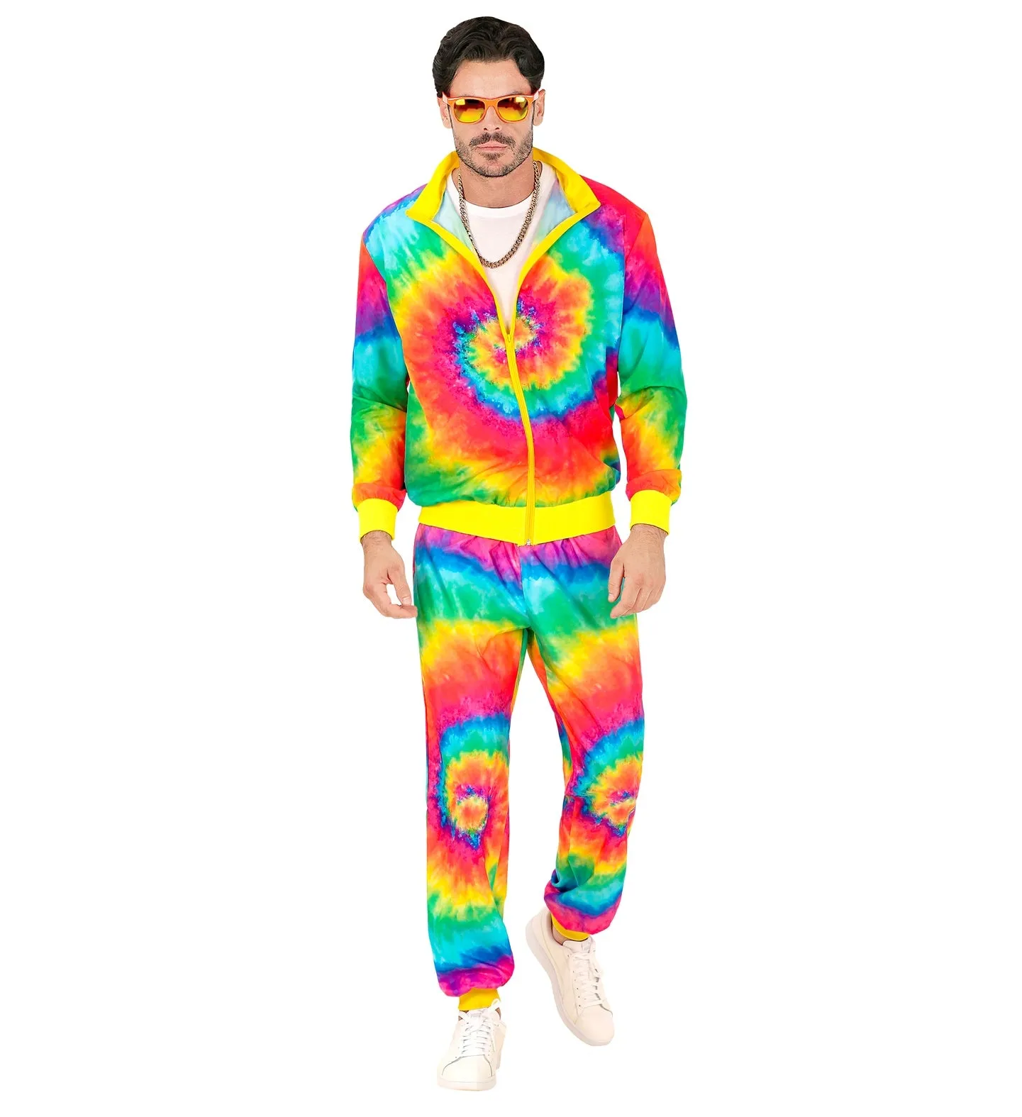 Neon Tie Dye Psychedelic Tracksuit