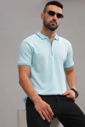 Neu Blue Mens Polo Shirt