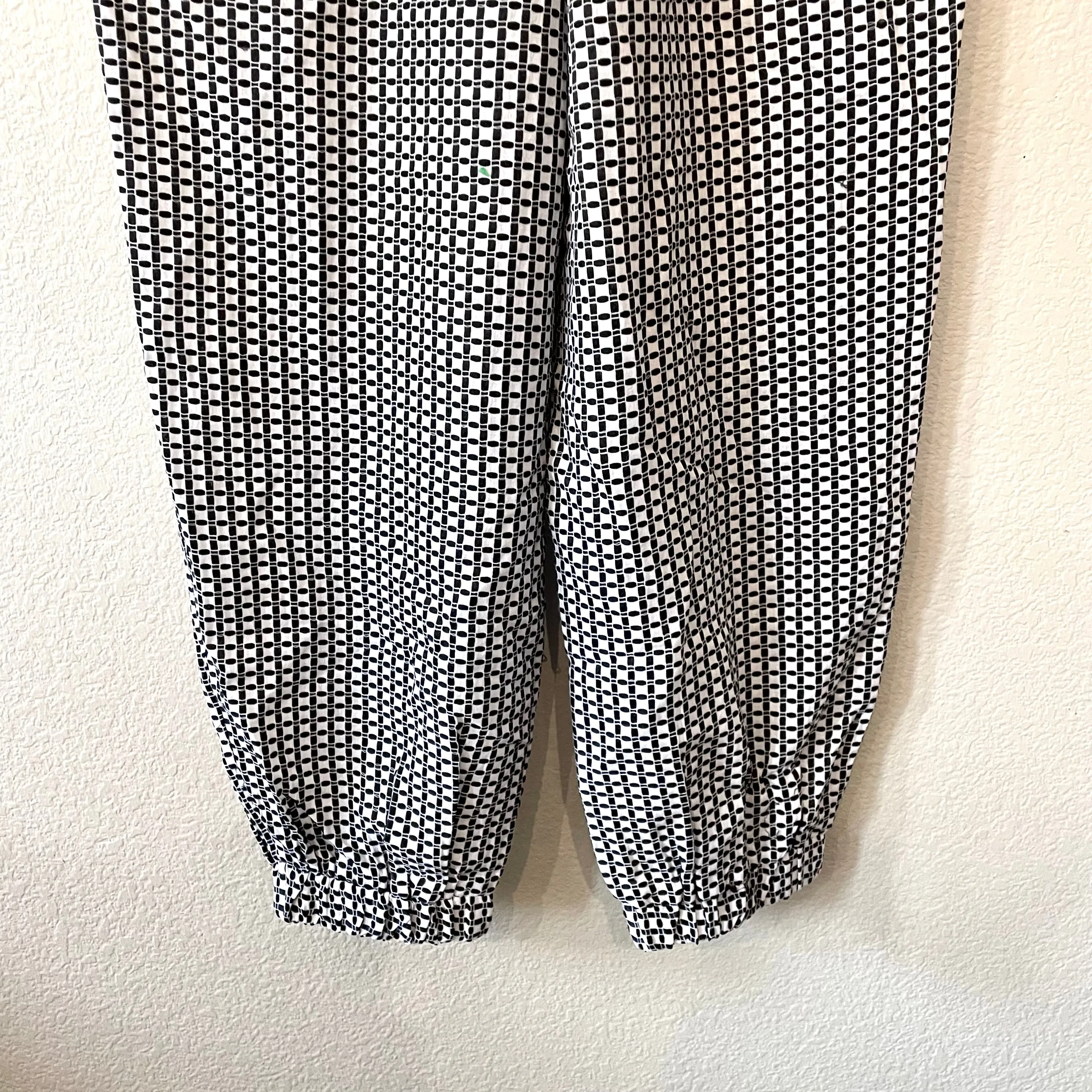 Plaid Woven Joggers