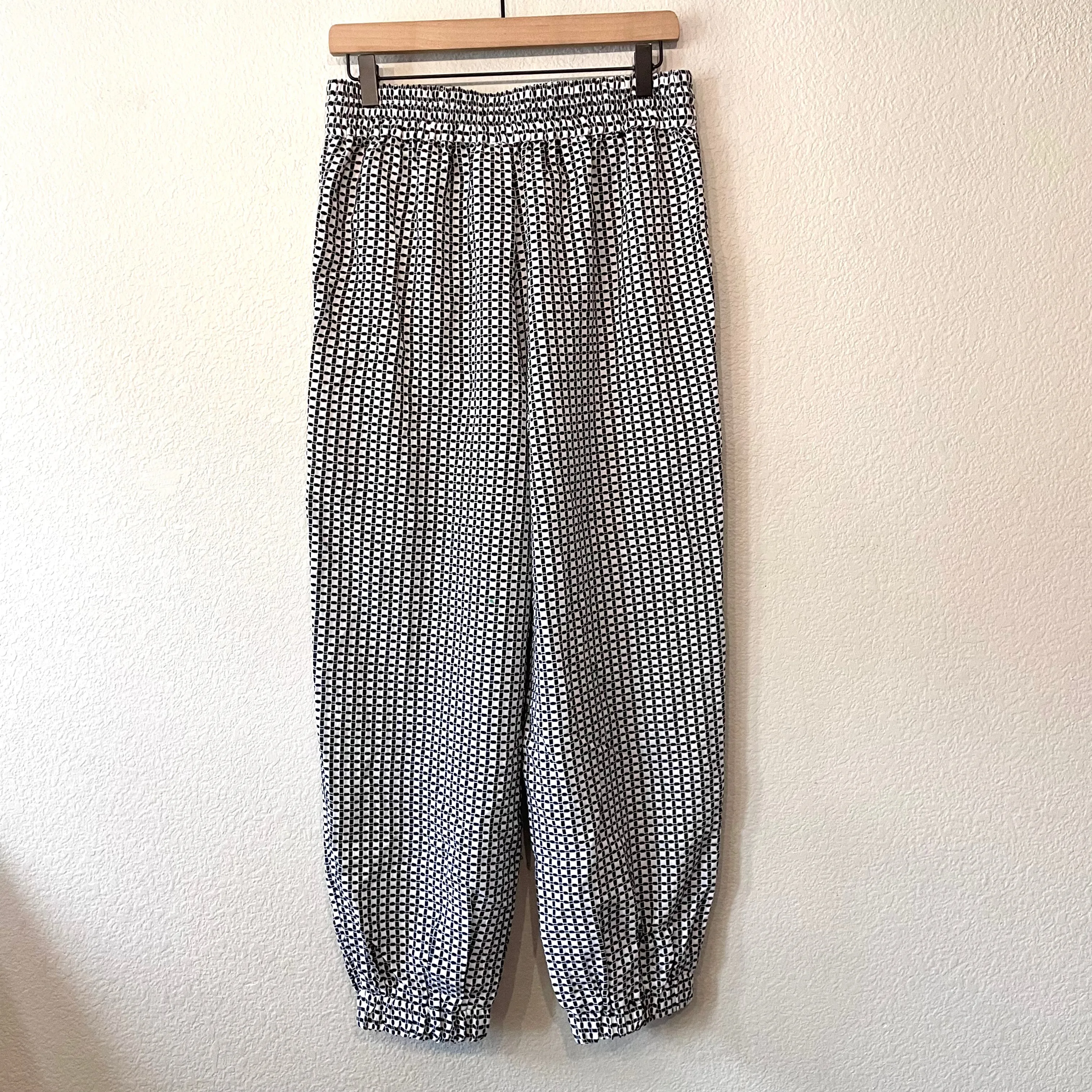 Plaid Woven Joggers