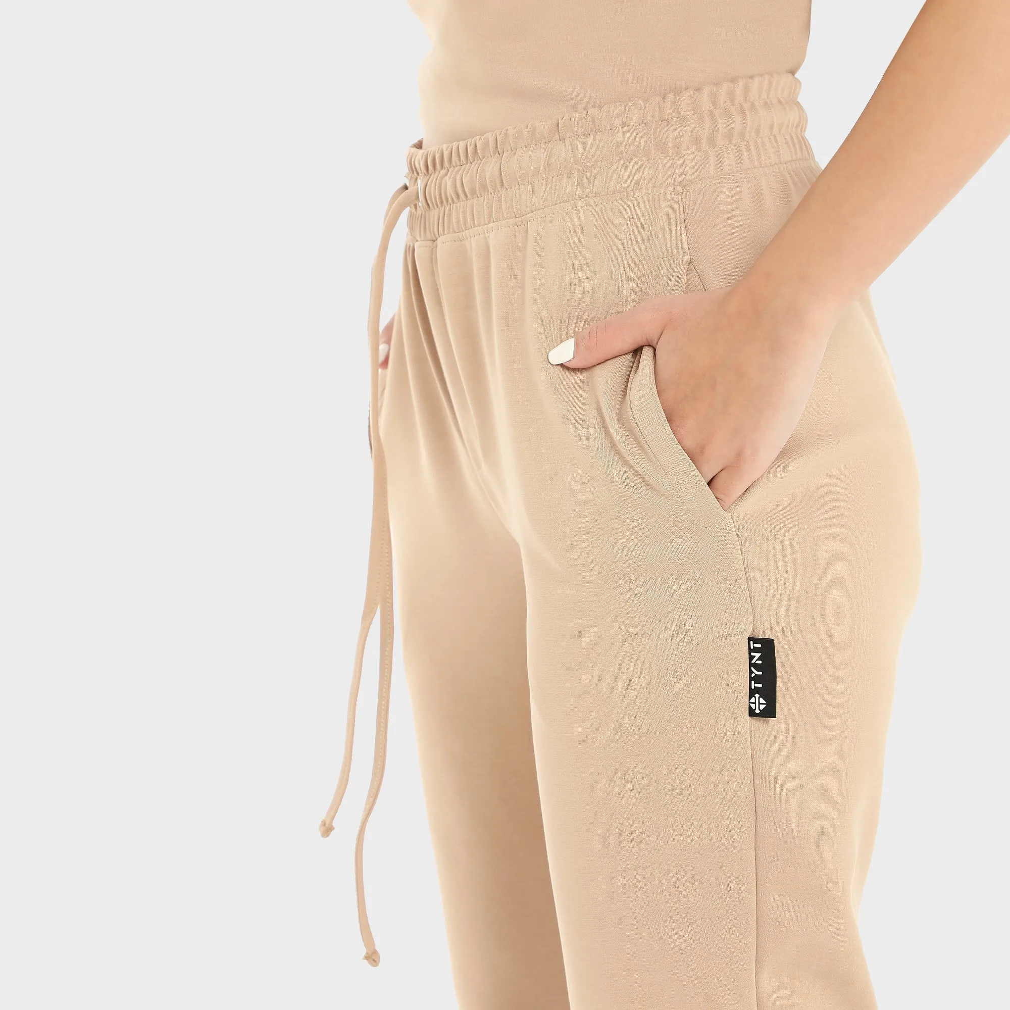 Premium Joggers For Women - Beige