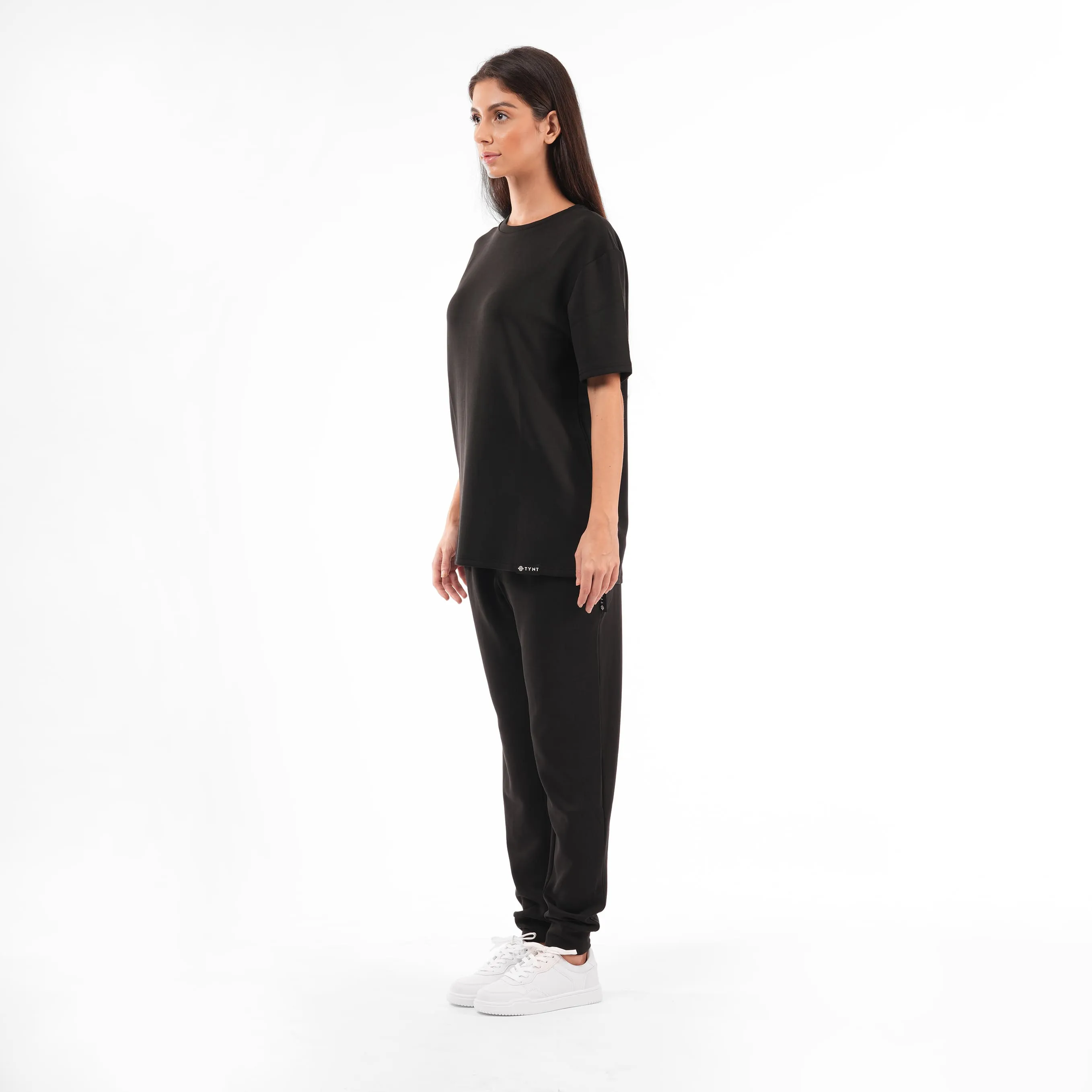 Premium Joggers For Women - True Black