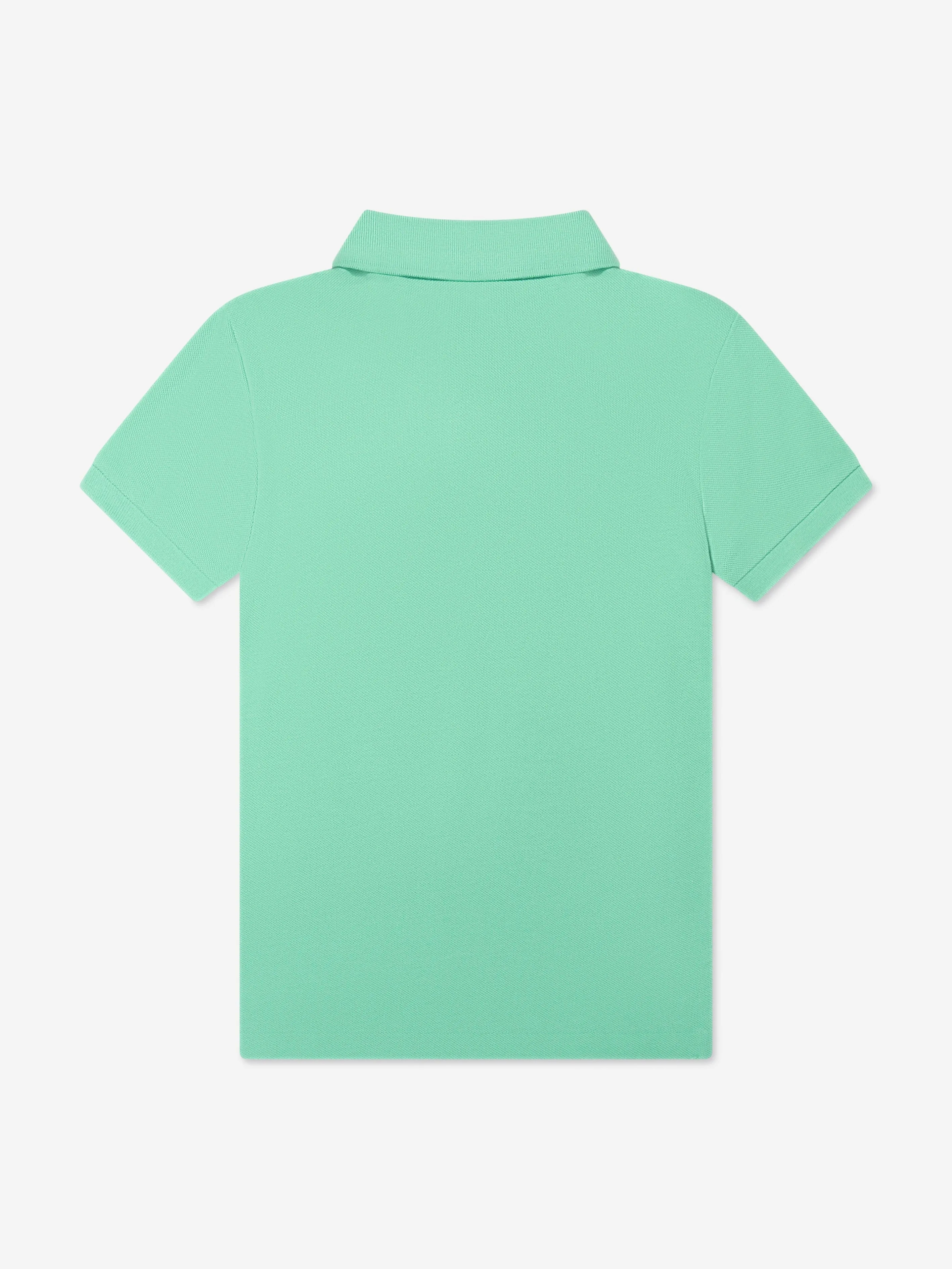 Ralph Lauren Boys Slim Fit Polo Shirt in Green