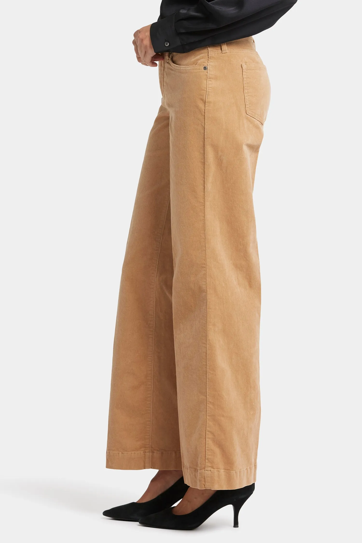 Teresa Wide Leg Pants - Sand Dune