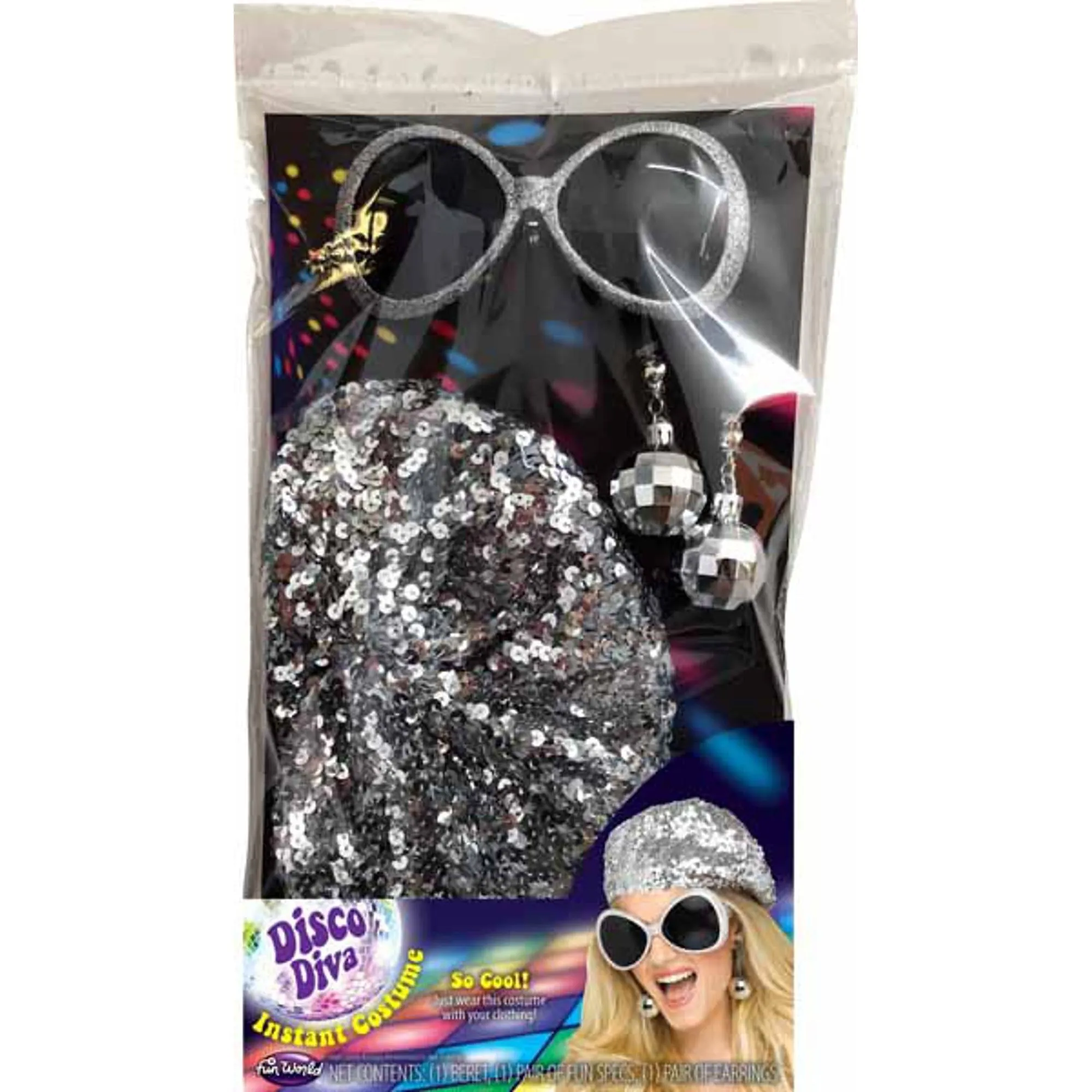 Women's Disco Diva Instant Kit (1/Pk)